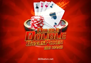 Hình ảnh trò chơi Double Double Bonus Poker 100 Hand tại 365bet